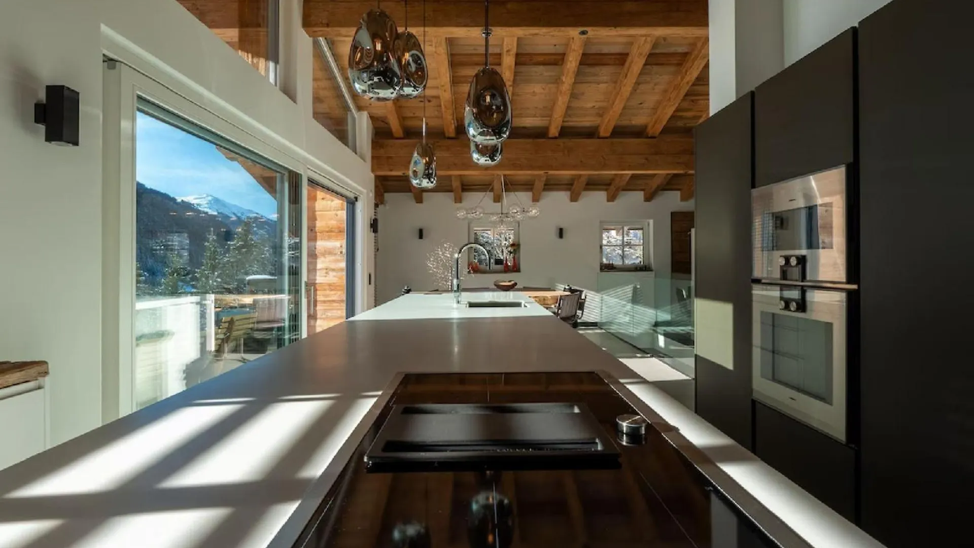 잘바흐 힌터글렘 Contemporary Austrian Chalet Recently Completed 아파트