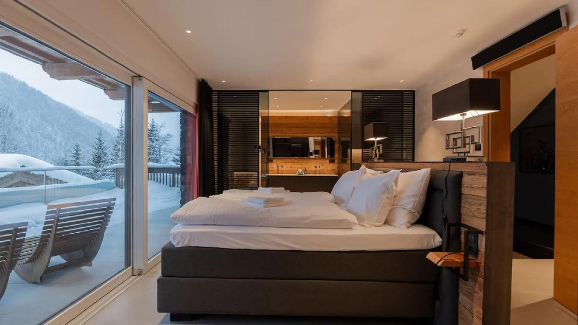 잘바흐 힌터글렘 Contemporary Austrian Chalet Recently Completed 아파트 0*, 잘바흐 힌터글렘 오스트리아
