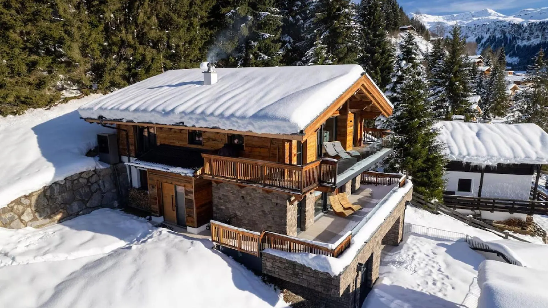잘바흐 힌터글렘 Contemporary Austrian Chalet Recently Completed 아파트
