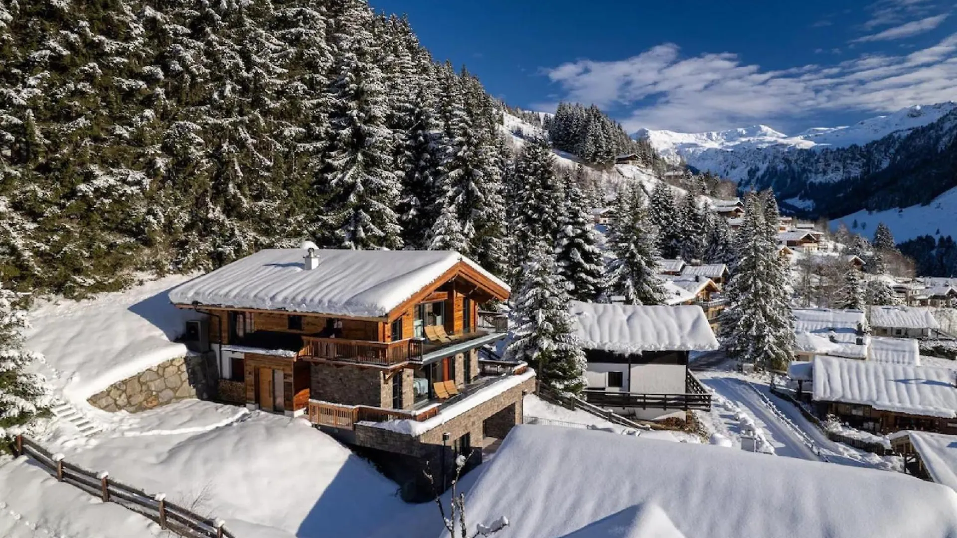 잘바흐 힌터글렘 Contemporary Austrian Chalet Recently Completed 아파트